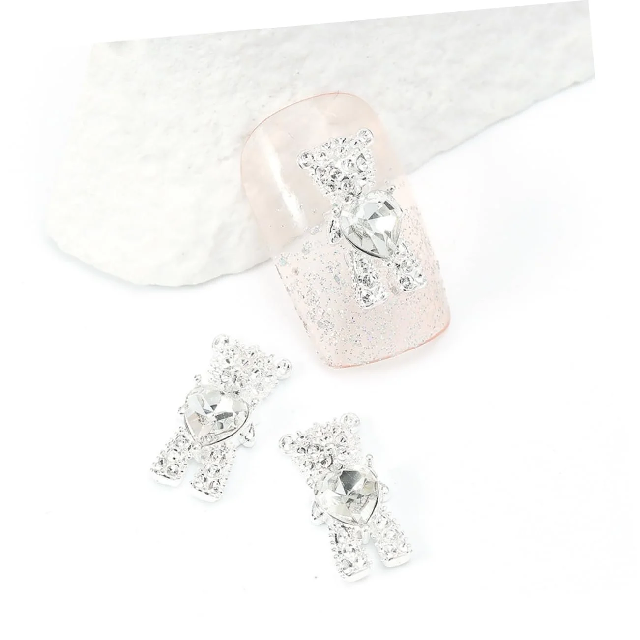 Наклейки для ногтей ABOOFAN Модные, мишки, для маникюра, 3D стразы, фото №2 Наклейки для ногтей ABOOFAN Модные, мишки, для маникюра, 3D стразы, фото №2