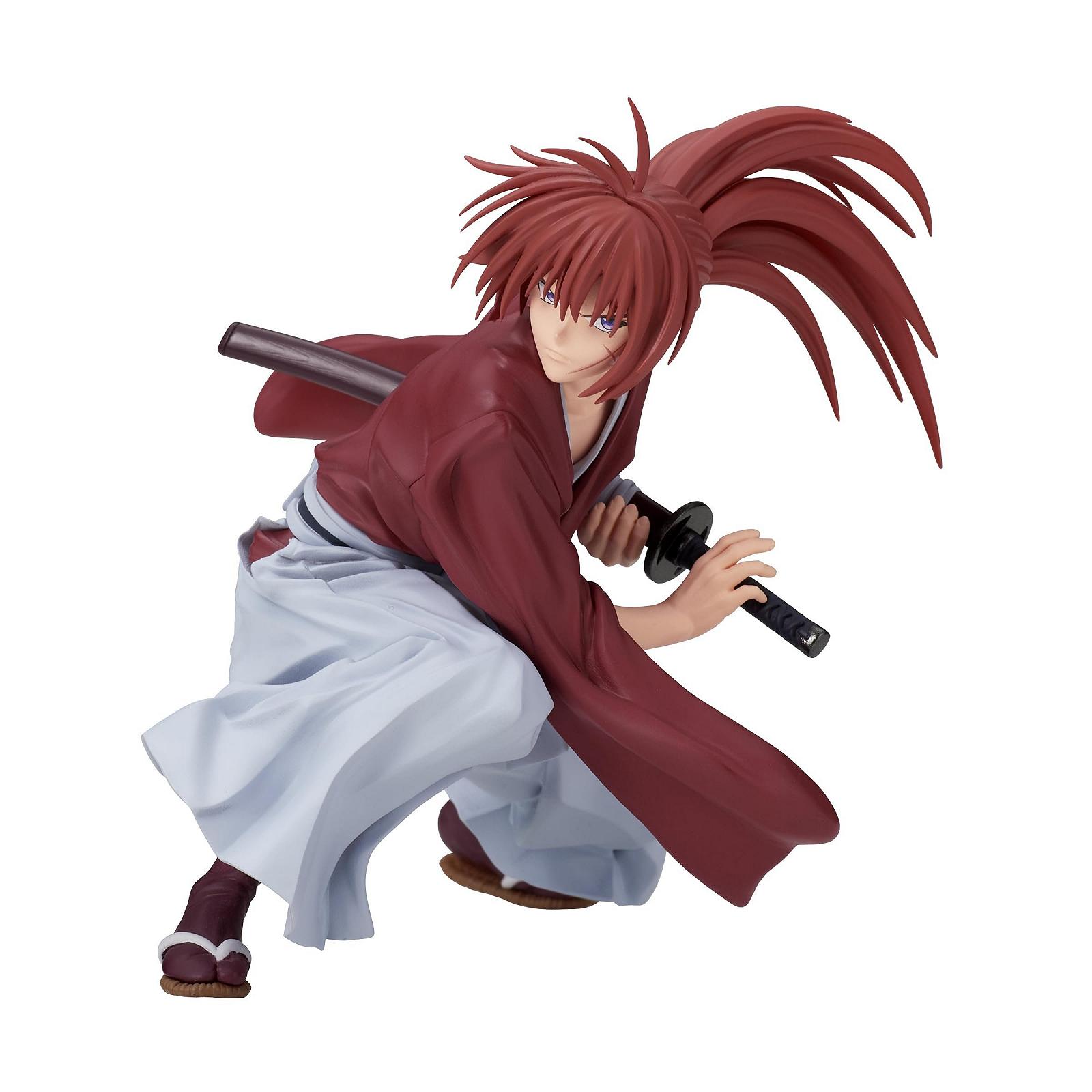 Екшн-фігурка Banpresto Rurouni Kenshin Kenshin Himura Vibration Stars 12 см, різнокольорова, фото №1
