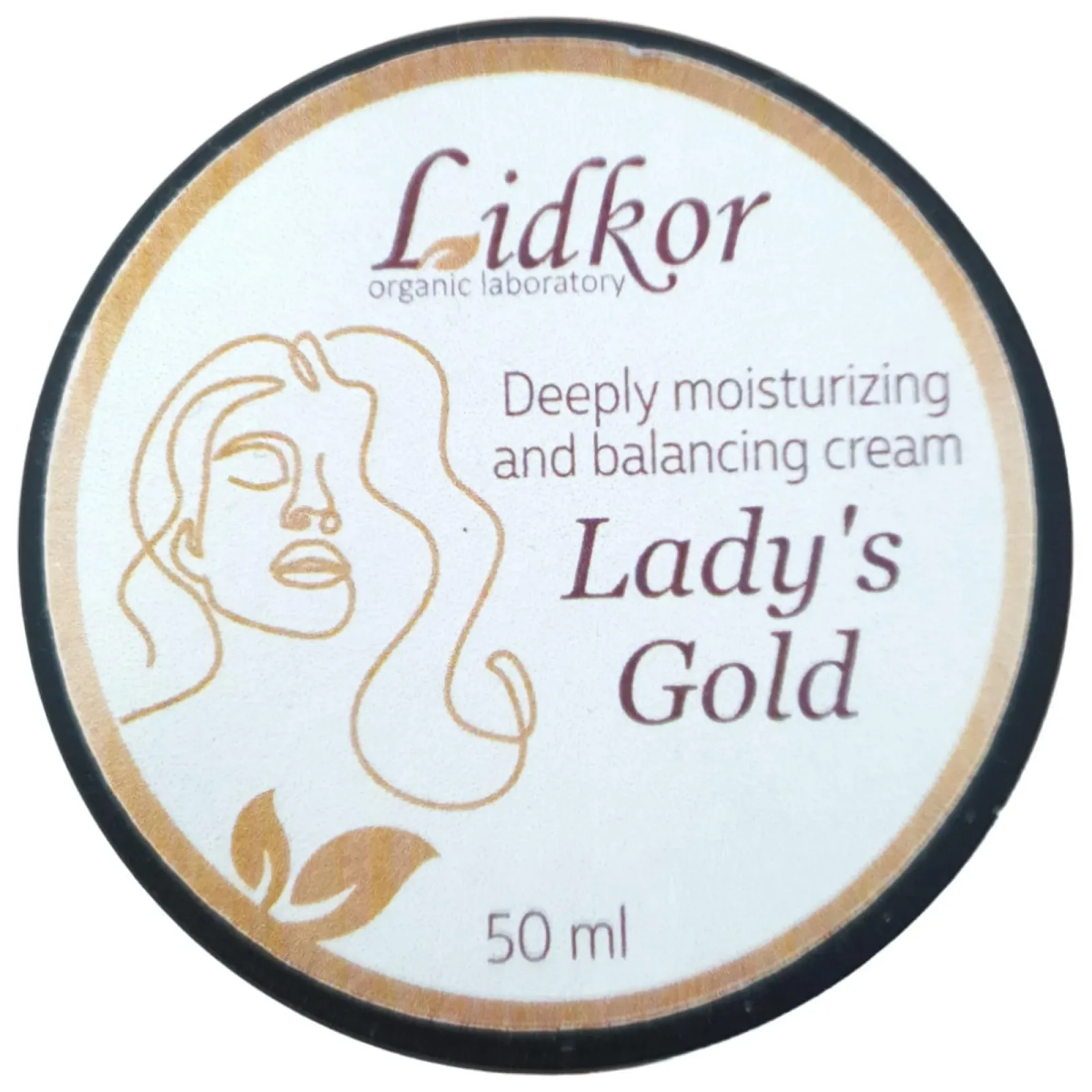 Крем для обличчя Lady's Gold Deep Moisturising зволожувальний денний та нічний з алое вера та олією жожоба 50 мл, фото №2 Крем для обличчя Lady's Gold Deep Moisturising зволожувальний денний та нічний з алое вера та олією жожоба 50 мл, фото №2