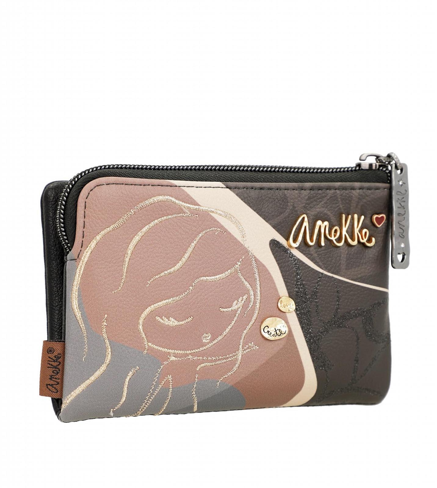 Кошелек Anekke Heartbeat Medium Функциональный дизайн 15/10/3 см, разноцветный, фото №1
