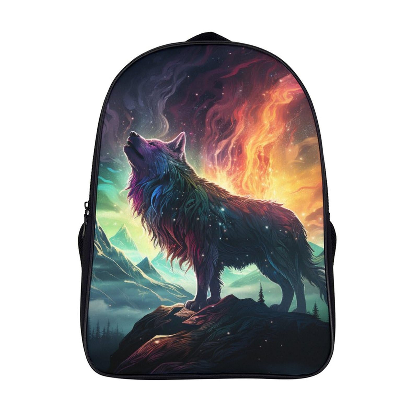 Школьный Рюкзак DPEOANEBN Wolf для Девочек Подростков, Школьный Ранец для Начальной Школы, Детская Школьная Сумка, Повседневные Рюкзаки, фото №1