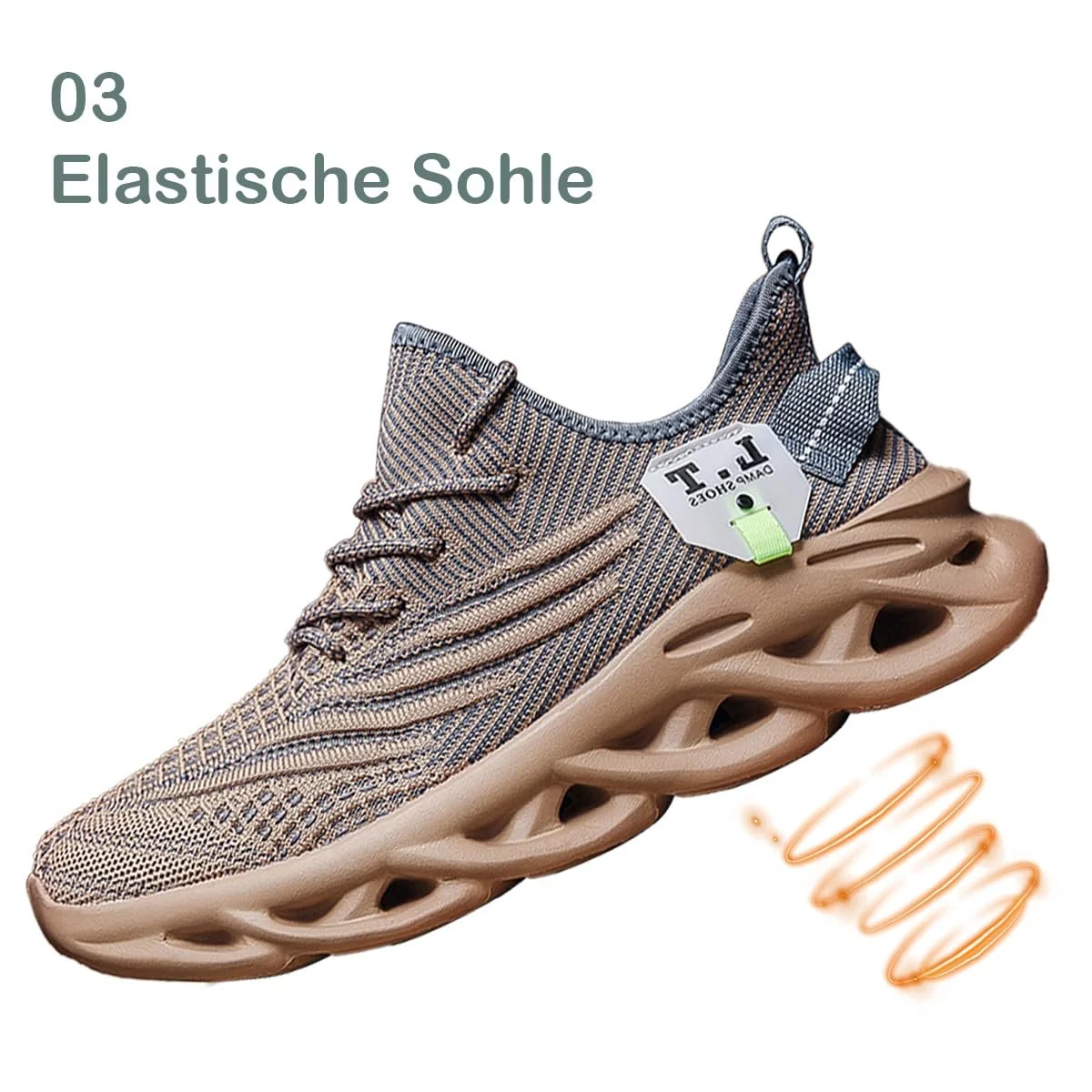 Чоловічі утеплені зимові черевики для активного відпочинку ZDFQLGV Водонепроникні, фото №4 Чоловічі утеплені зимові черевики для активного відпочинку ZDFQLGV Водонепроникні, фото №4