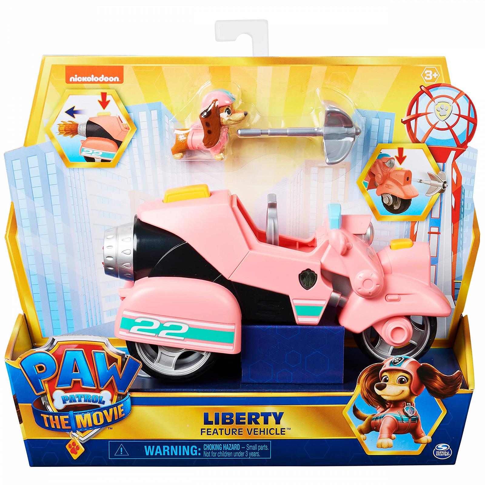 Игрушка La Pat' Patrouille Patrol Movie Vehicle Liberty Розовая, фото №2