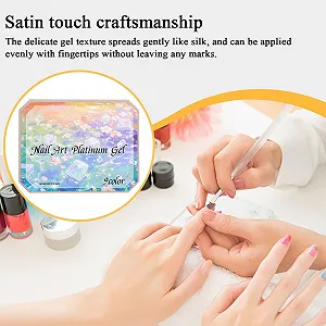 Гель-лак Палетка 9 цветов для дизайна ногтей synthetic.ua - Фото 1