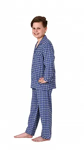 Фланелевая пижама для мальчиков NORMANN synthetic.ua - Фото 1