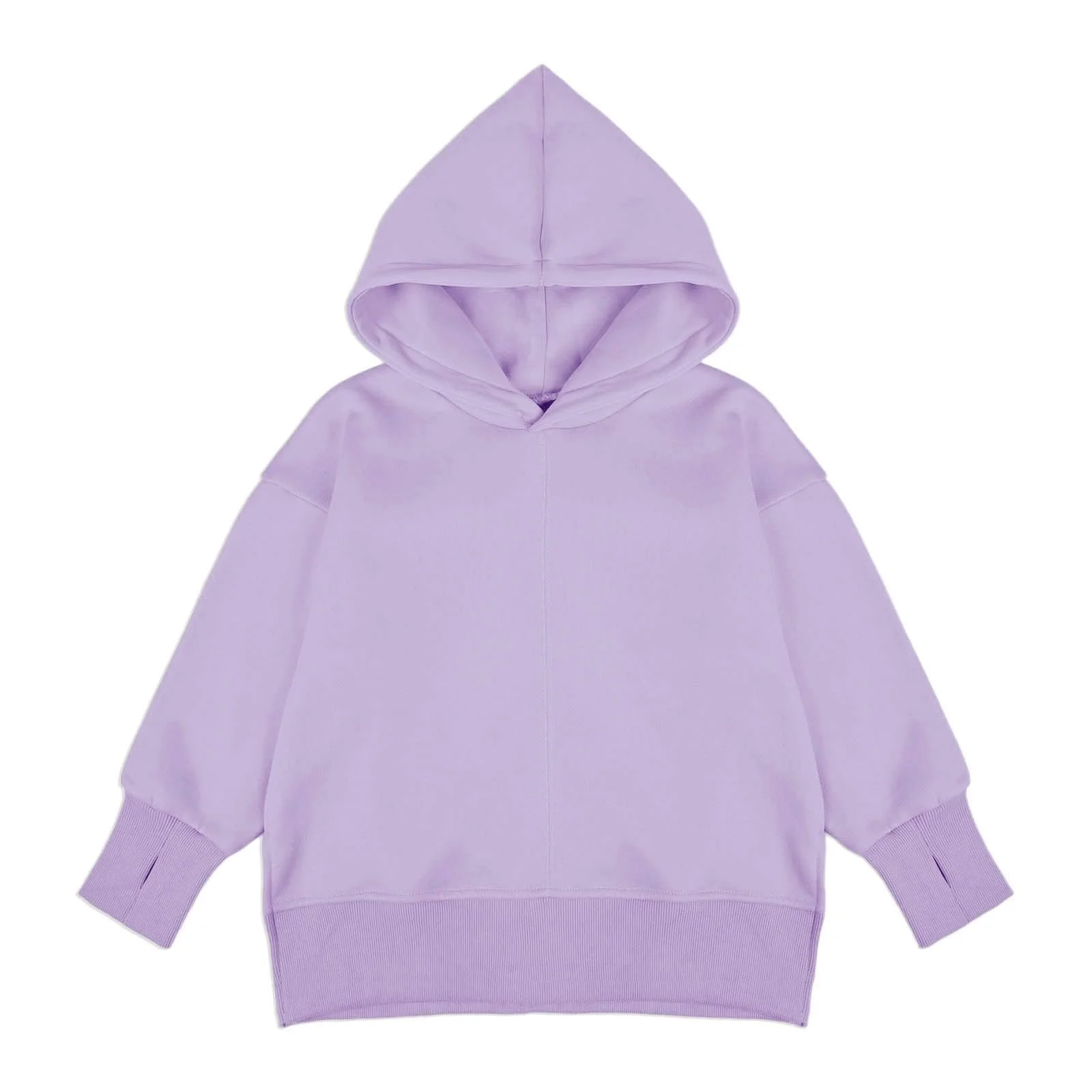 Oversize Толстовка для дівчинки Generisch Однотонна, фото №4 Oversize Толстовка для дівчинки Generisch Однотонна, фото №4