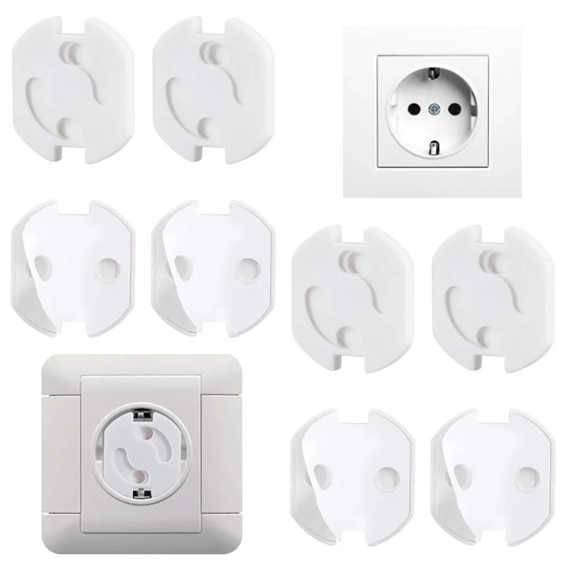 Заглушки для розеток Pack of 12 Twist Mechanism, фото №5