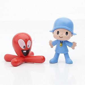 Покойо Pocoyo Малыш и его друзья игрушки фигурки для детей Нина, Элли, Пато, Фред, Лула 7шт synthetic.ua - Фото 1