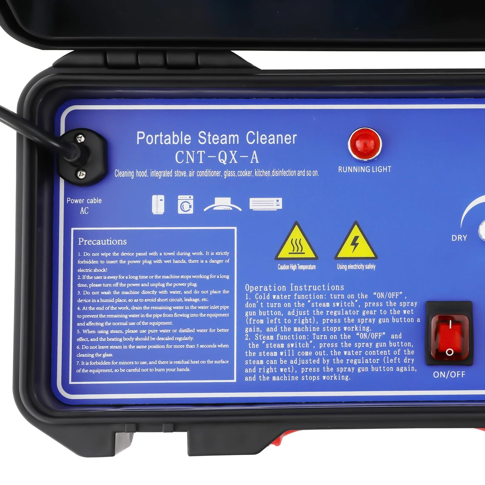 Пароочисник 3000W 220V 2-3.5 бар, фото №4