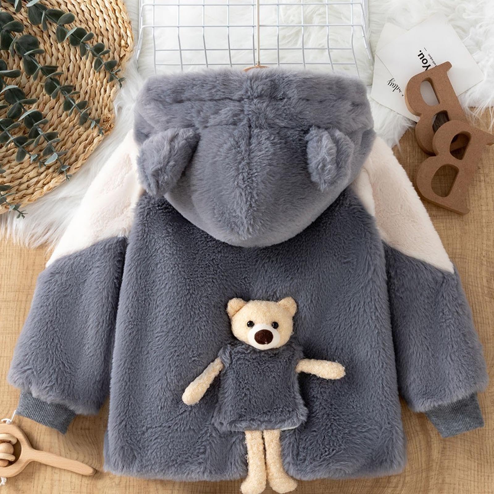 Флисовая куртка для мальчиков и девочек Модная цветная куртка с молнией, плюшевый теплый верх с длинными рукавами и капюшоном, повседневная детская мягкая теплая куртка (1-6 лет), фото №7 Флисовая куртка для мальчиков и девочек Модная цветная куртка с молнией, плюшевый теплый верх с длинными рукавами и капюшоном, повседневная детская мягкая теплая куртка (1-6 лет), фото №7