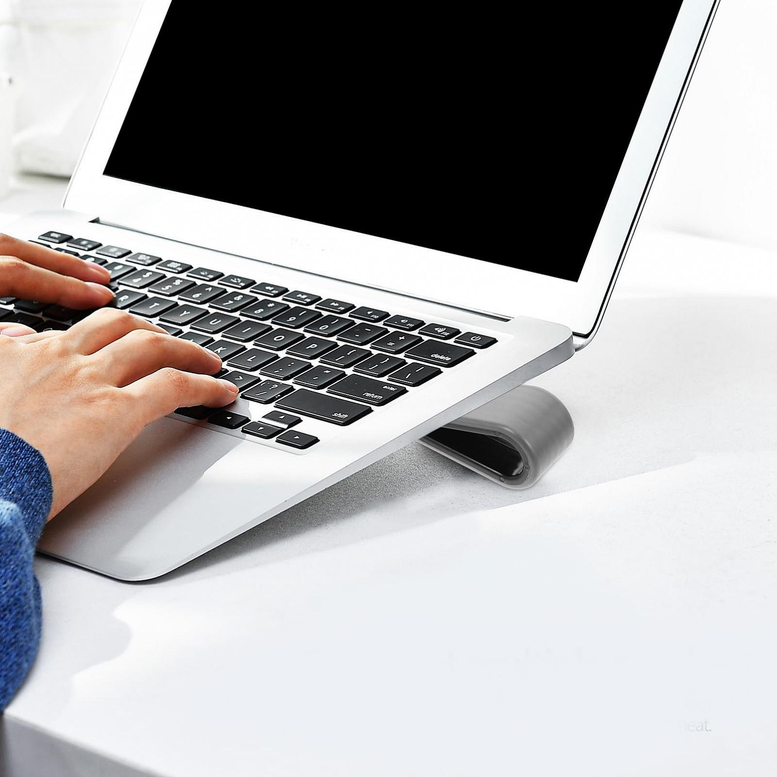 Регулируемая подставка для ноутбука Силиконовая 2 шт. для регулировки высоты ноутбука Эргономичная для стола и дома, фото №4