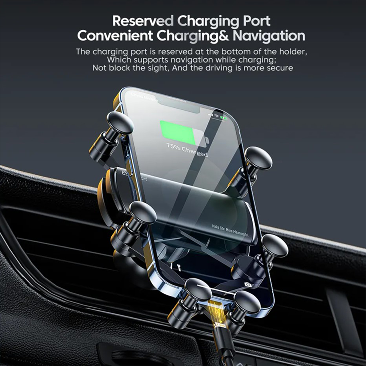 Державець для телефону автомобільний Gravity Car ESSAGER, фото №4