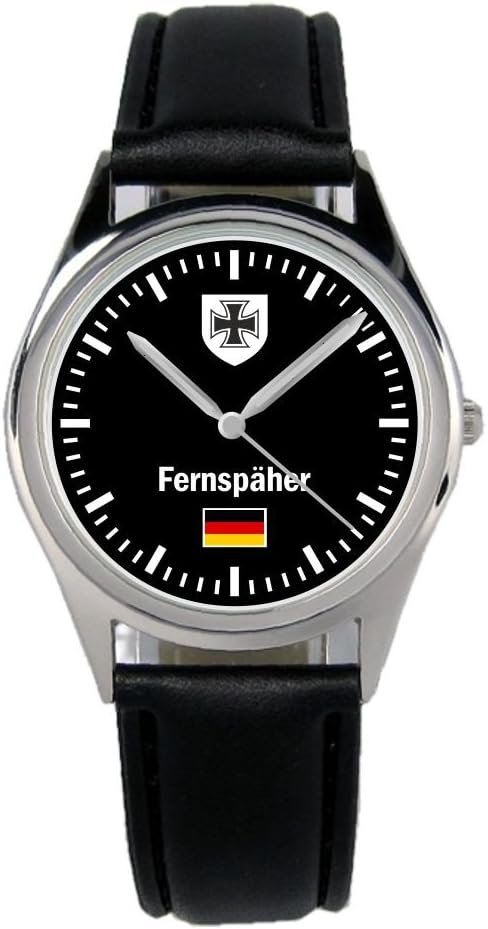 Годинник KIESENBERG B-1064 Солдат Німецька Армія Розвідник Подарунковий товар Ідея Фанат Унісекс Аналоговий Кварц Кожаний ремінець 36 мм Діаметр, фото №1