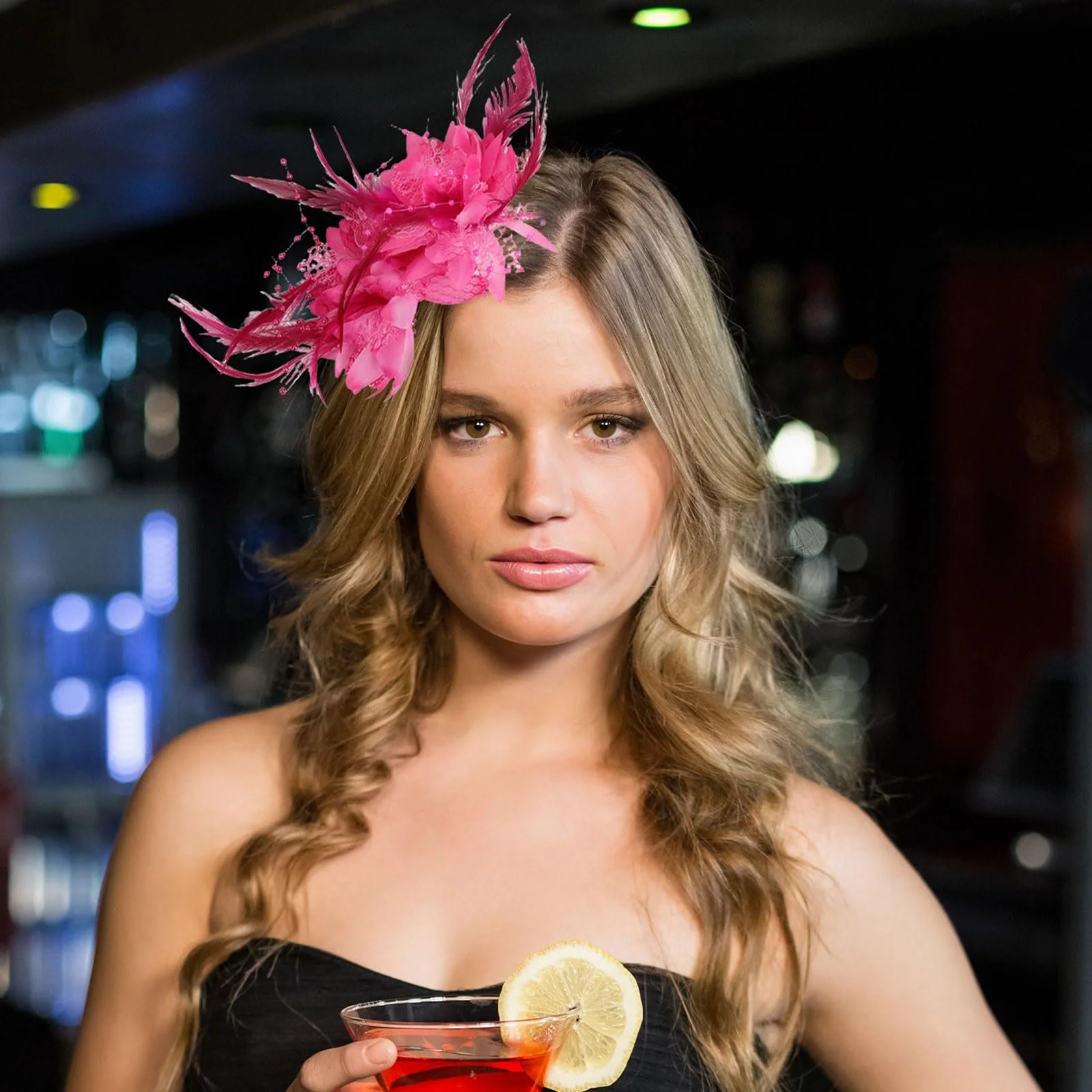 Обруч з пір'ям та штучними квітами 1920-х років, фото №7