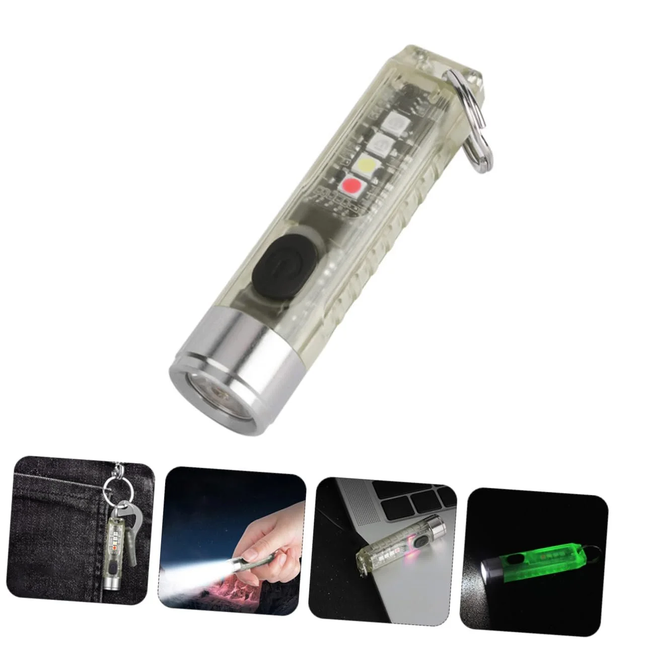 Брелок-фонарик OSALADI 1 комплект Перезаряжаемый фонарик Ручной фонарь Лампочка Портативный фонарик Ручной фонарик Маленький магнитный фонарик, фото №9 Брелок-фонарик OSALADI 1 комплект Перезаряжаемый фонарик Ручной фонарь Лампочка Портативный фонарик Ручной фонарик Маленький магнитный фонарик, фото №9
