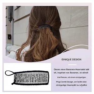 Заколки-бананы Acunny для густых волос, заколка-банан, заколка Vintage Grip, держатель для женского хвостика, гребешок Clincher Combe, большая заколка для семьи, Нового года, Дня Святого Валентина synthetic.ua - Фото 1