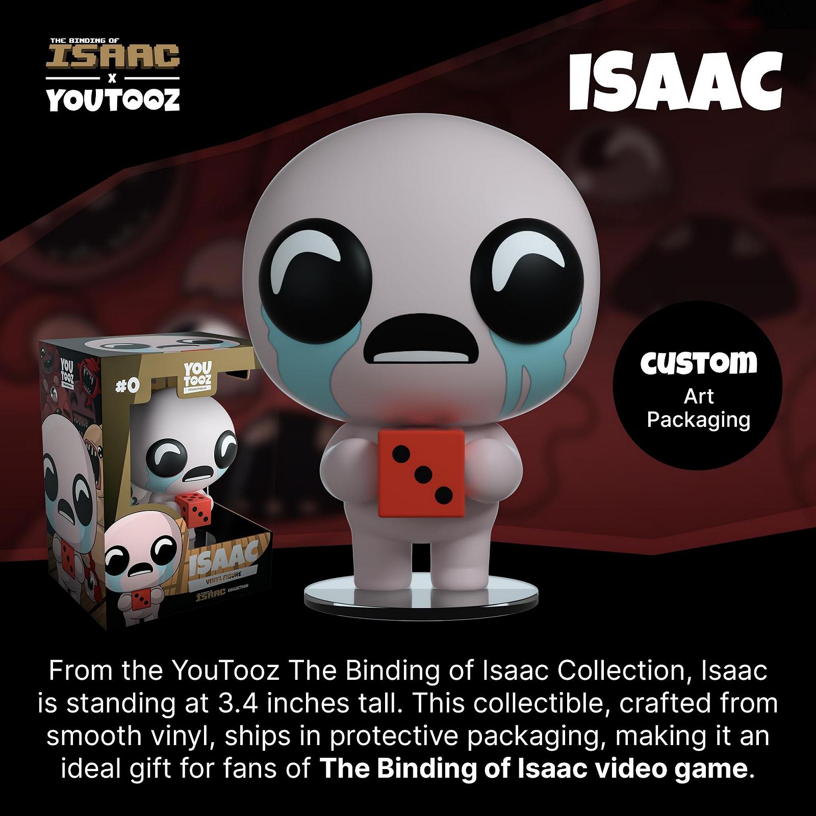 Фігурка вінілова Youtooz The Binding of Isaac Ісаак 8 см, фото №2