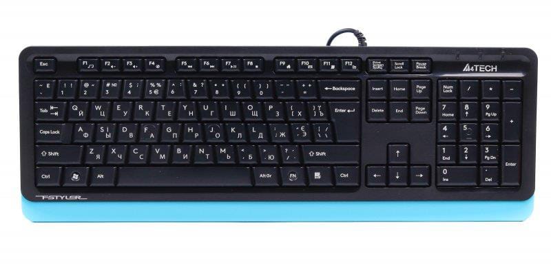 Клавиатура A4Tech Fstyler FKS10 Blue USB, фото №1