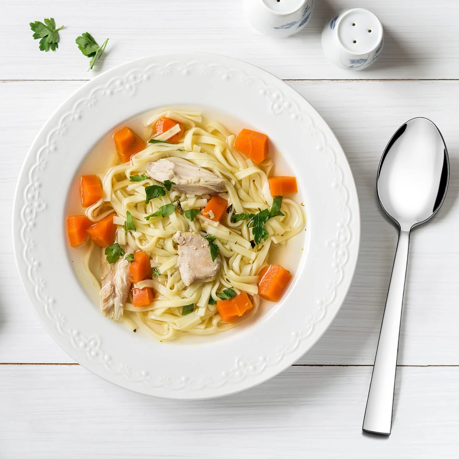 Ложки столові Herogo, набір 12 шт, супові, фото №6