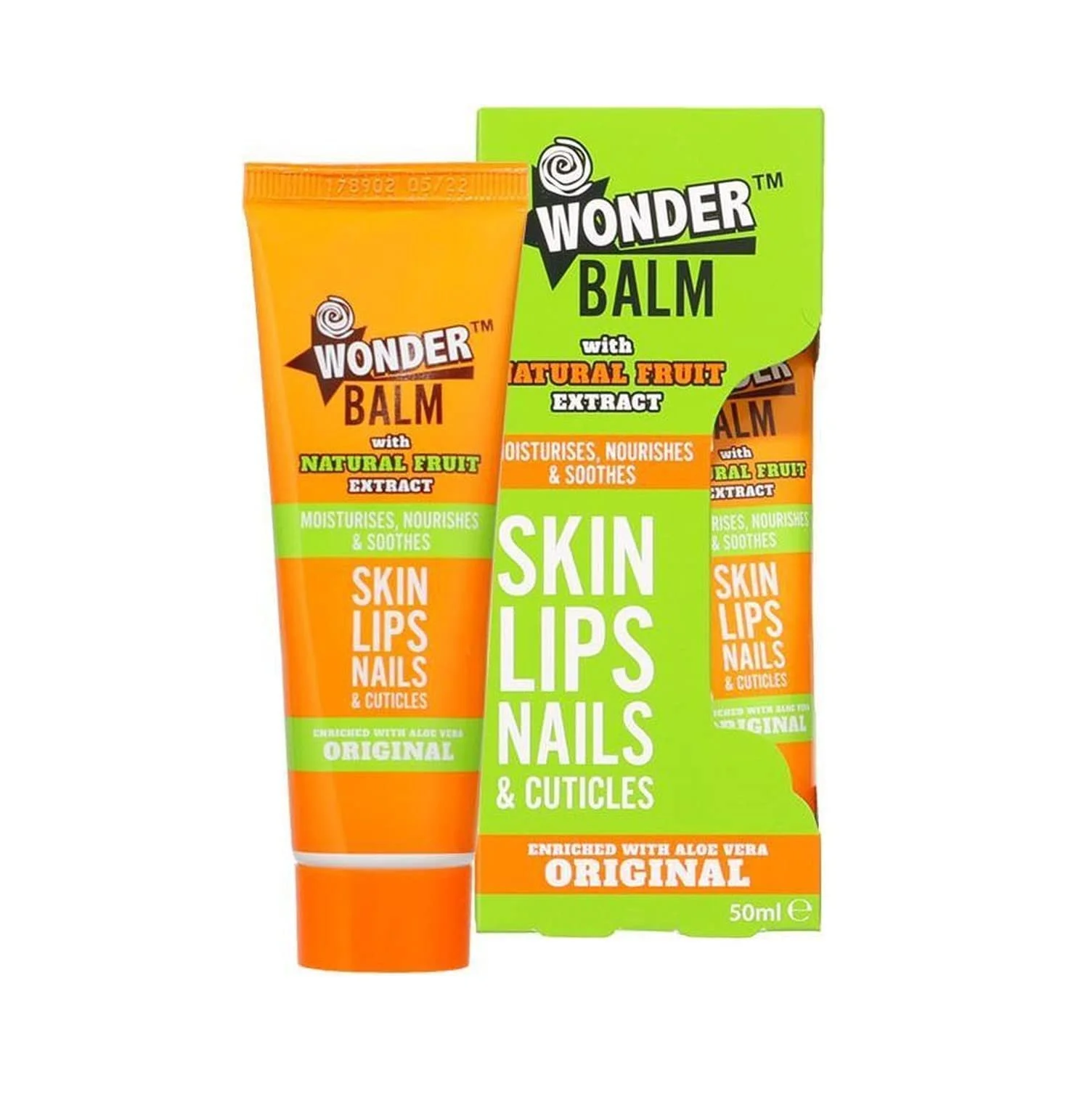 Бальзам для рук Wonder Balm для губ, рук та нігтів з алое вера для сухої шкіри 50 мл, фото №2