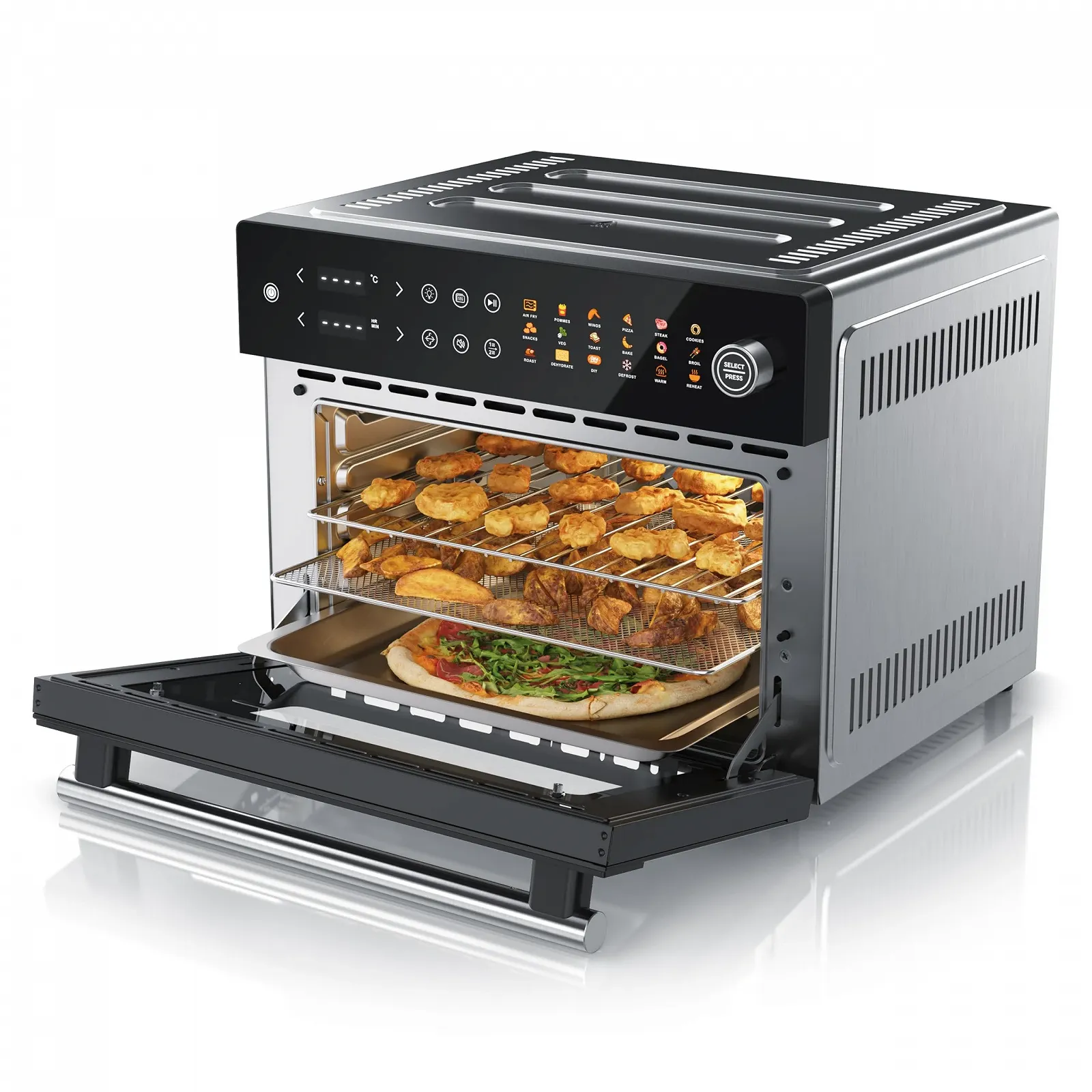 Мультипіч-піч Arendo Mini Oven 30 л 1800 Вт Stainless Steel, фото №1 Мультипіч-піч Arendo Mini Oven 30 л 1800 Вт Stainless Steel, фото №1
