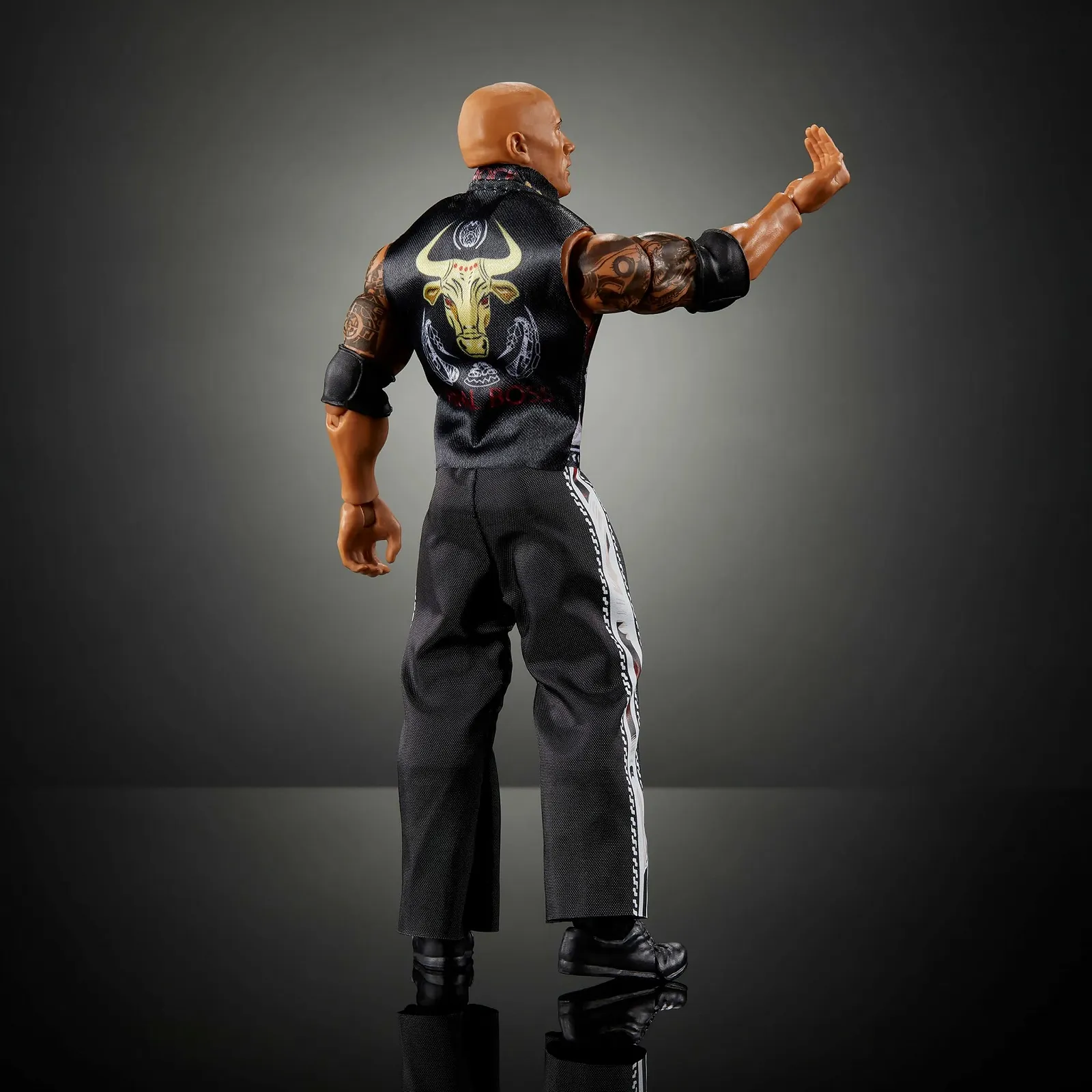 Ігрова фігурка Mattel WWE Ultimate Edition The Rock 6 дюймів зі змінними головами та руками, фото №6