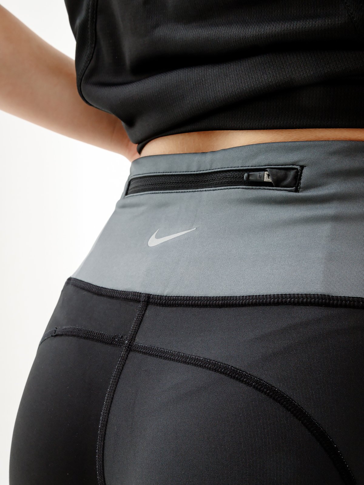 Леггинсы Nike W NK DF FST MR 7/8 TGHT SNL NV L, фото №3