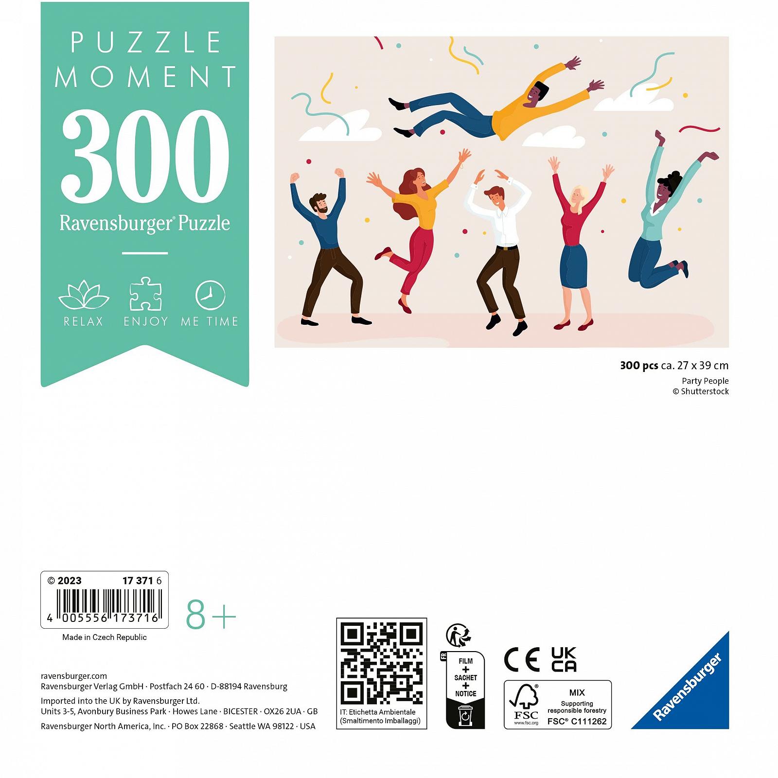 Пазл Ravensburger Puzzle Moment 17371 Party People 300 элементов для взрослых и детей от 8 лет, фото №4 Пазл Ravensburger Puzzle Moment 17371 Party People 300 элементов для взрослых и детей от 8 лет, фото №4