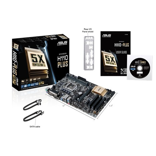 Материнские платы для ПК ASUS H110-PLUS H110-PLUS, фото №5