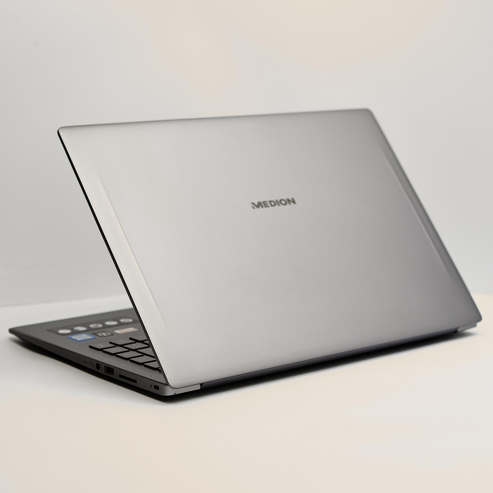 Ноутбук 15.6'' Medion (Lenovo Group) Akoya S6445 | Intel Core i7-8565U | IPS (1920x1080) FullHD | RAM DDR4 8 ГБ | SSD 256 ГБ | Intel UHD Graphics 620 | Металевий корпус | Win11 (5007), фото №2