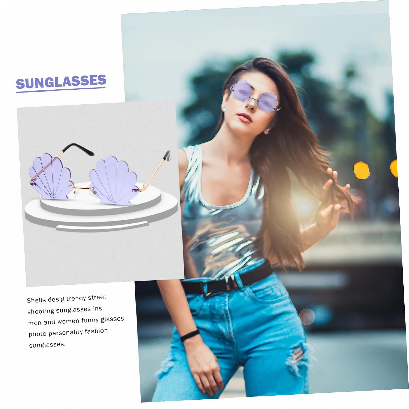 Набір сонцезахисних окулярів з 5 штук, імітація черепашки, ударостійкі, фото №6