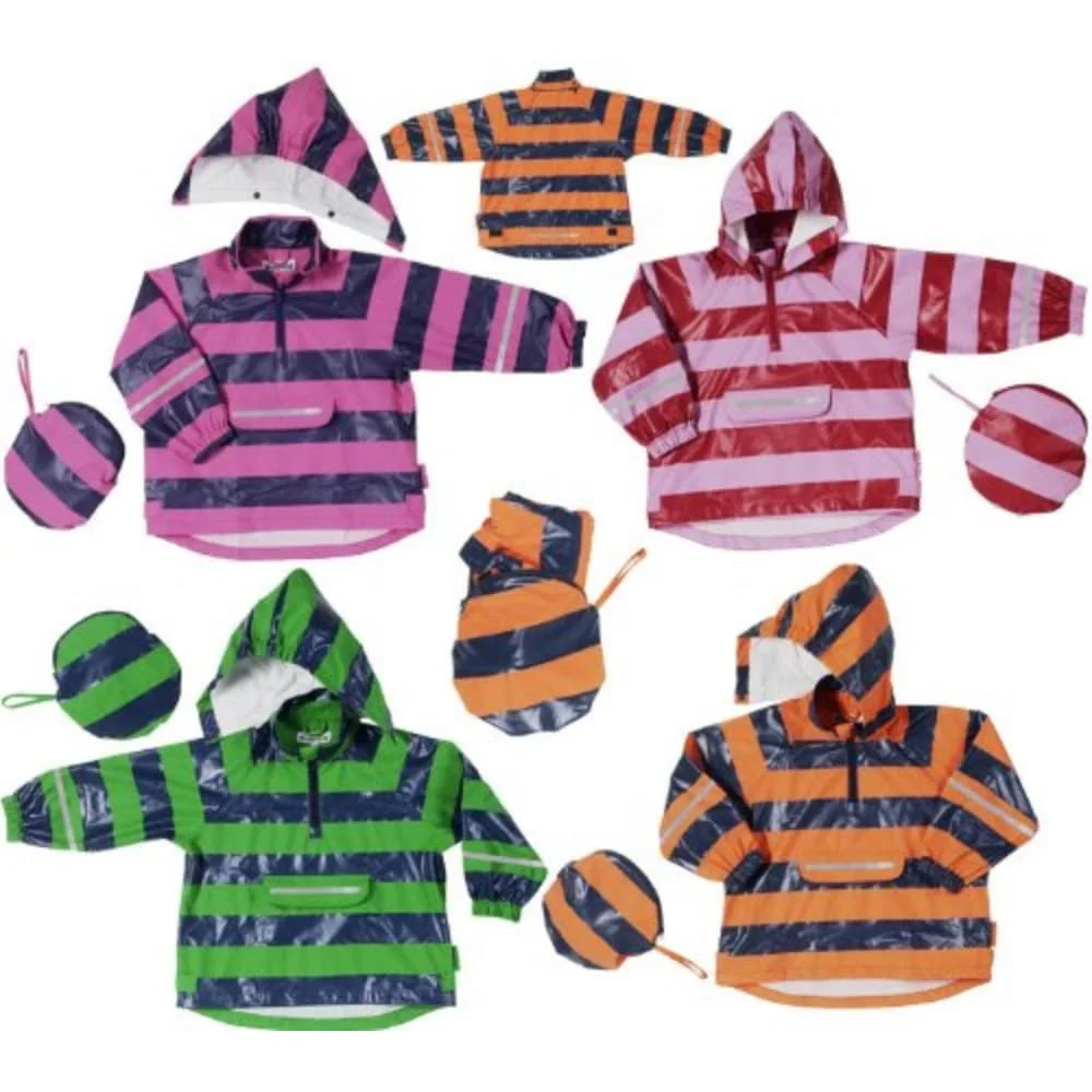 Дощовий плащ-пончо Playshoes Унісекс Дитячий Смугастий, фото №3