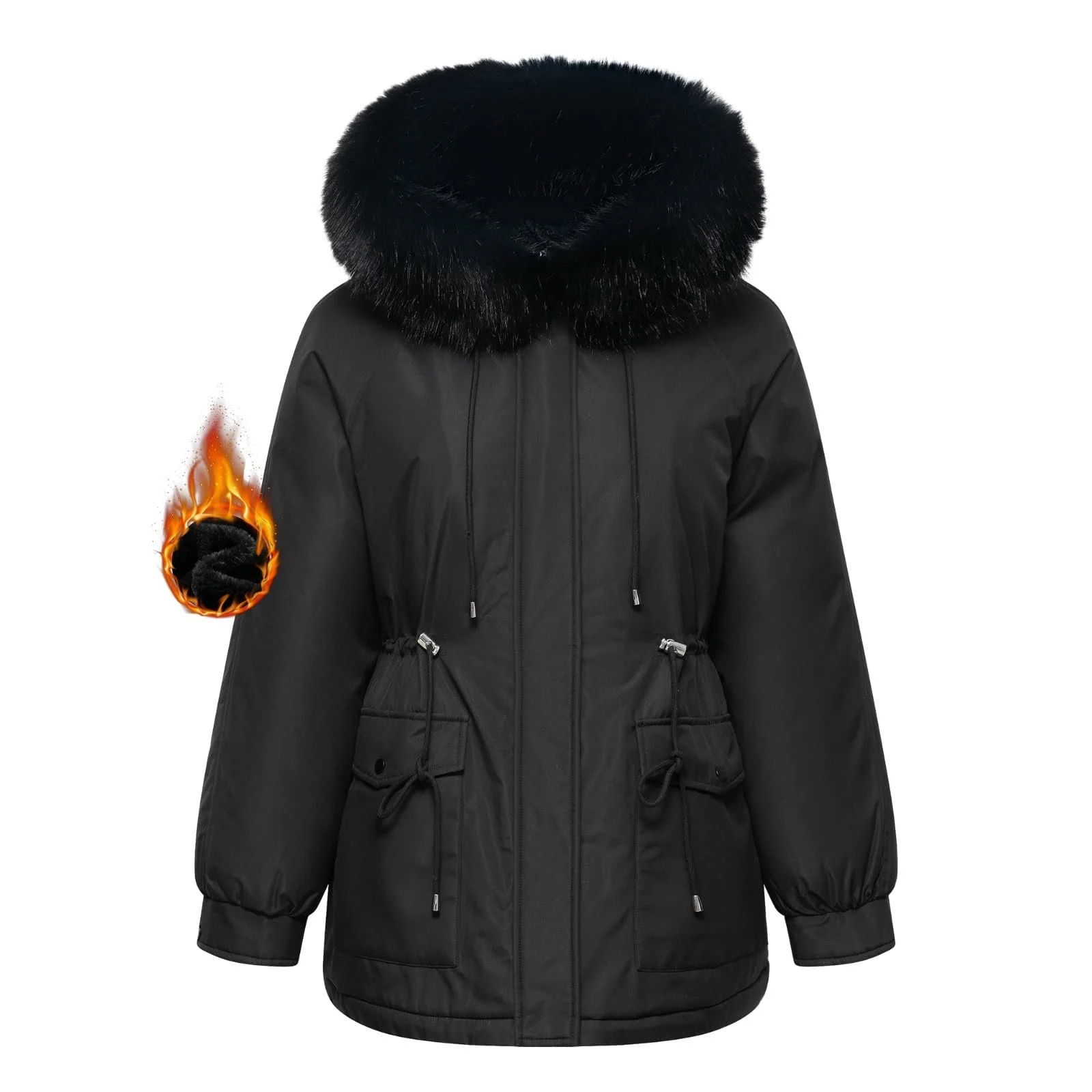 Женская зимняя парка PUFFIT Водонепроницаемое, фото №1