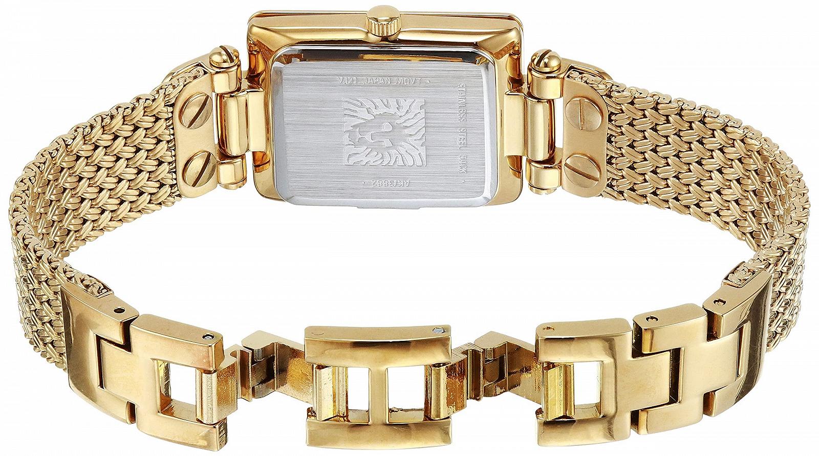 Жіночий годинник Anne Klein Золотий браслет, фото №5