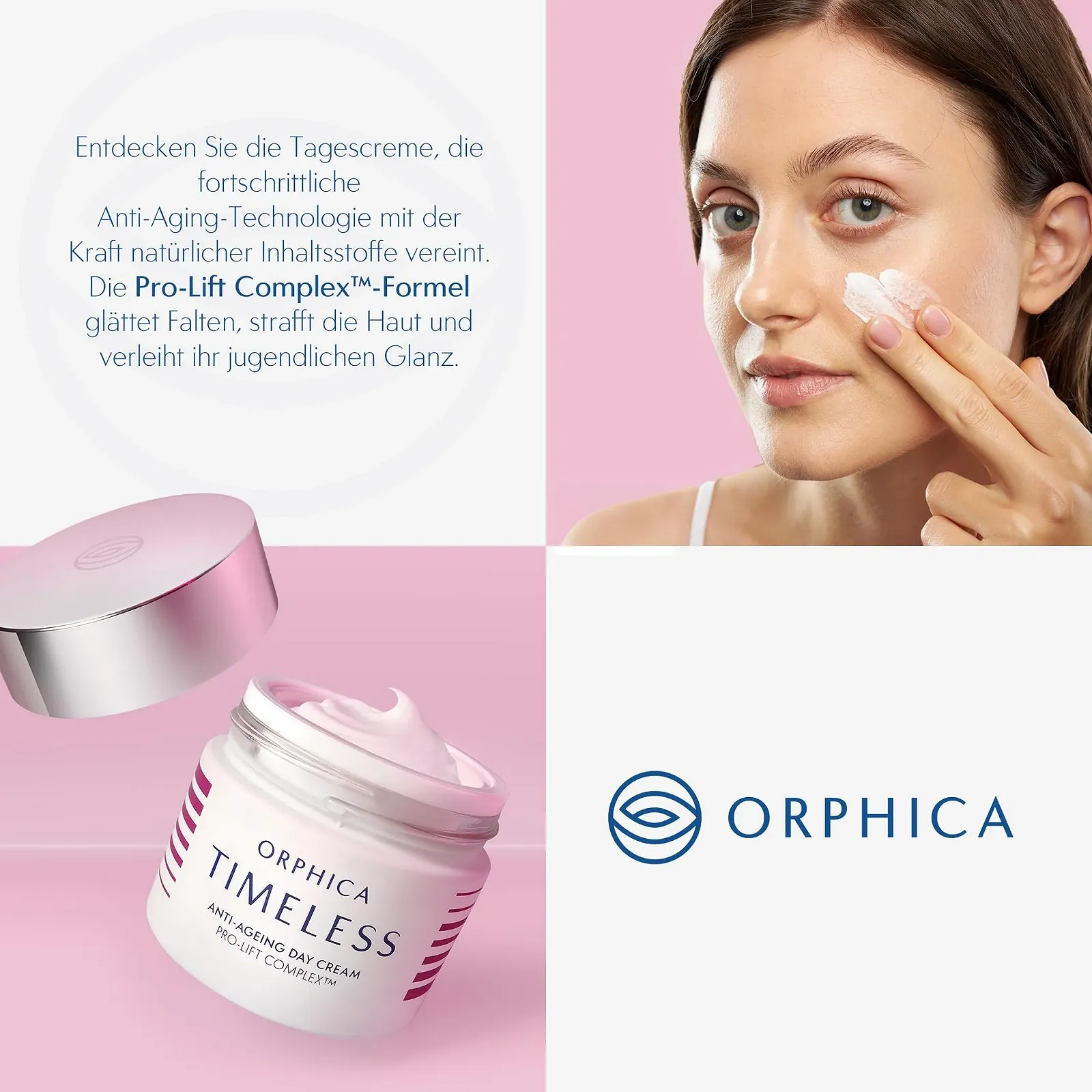 Крем для обличчя Orphica Timeless Anti-Ageing Cream антивіковий розгладжувальний зміцнювальний зволожувальний 50 мл, фото №3