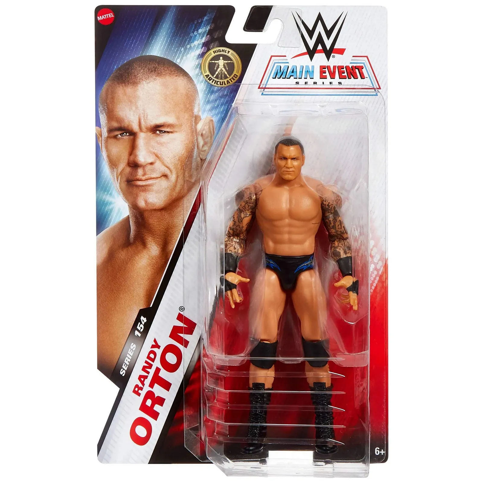 Колекційна фігурка Mattel WWE Main Battle Series #154 Randy Orton 6 дюймів JCV42 [Multicolour], фото №2