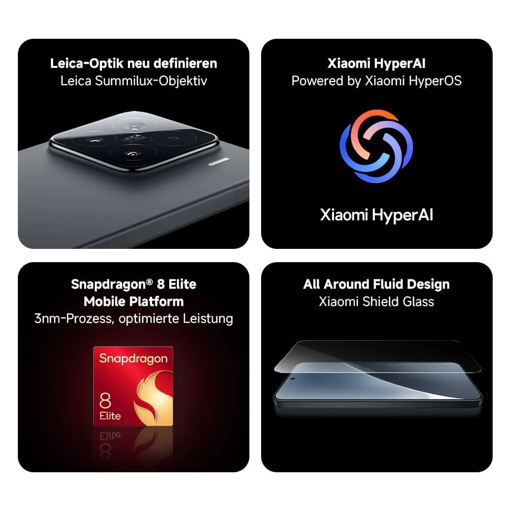 Смартфон Xiaomi 15 12 + 512 GB 50MP Leica 120Hz WQHD+ AMOLED Snapdragon 8 Elite 5240 мАг 90 Вт Dual SIM White, фото №2 Смартфон Xiaomi 15 12 + 512 GB 50MP Leica 120Hz WQHD+ AMOLED Snapdragon 8 Elite 5240 мАг 90 Вт Dual SIM White, фото №2