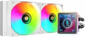 Жидкостное охлаждение ML-VISIONPRO240 / TDP 500 Вт / Белый - Фото 1