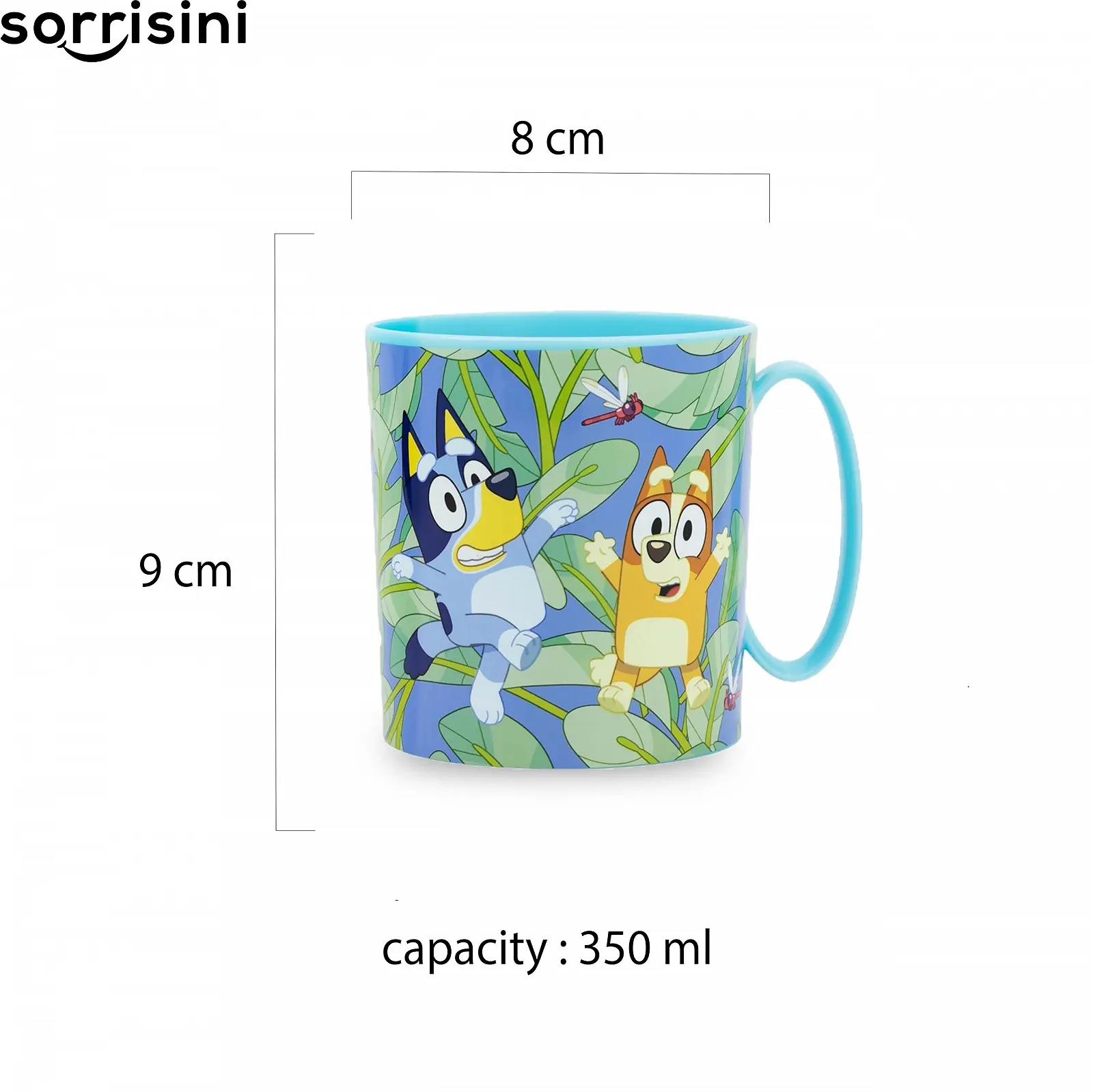 Набор детской посуды Sorrisini Bluey, многоразовый, фото №7 Набор детской посуды Sorrisini Bluey, многоразовый, фото №7