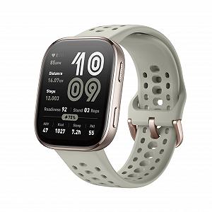 Смарт-годинник Amazfit Bip 6 46 мм, 14 днів роботи від акумулятора, 1.97" AMOLED, GPS, AI, Bluetooth, функція прийому текстових повідомлень, трекер здоров'я, фітнесу та сну, 140+ режимів тренувань, 5 ATM - Фото 1