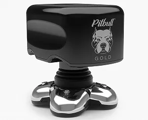 Бритва для голови та обличчя Skull Shaver Pitbull Gold Pro Forte 4 леза Бездротова synthetic.ua - Фото 1