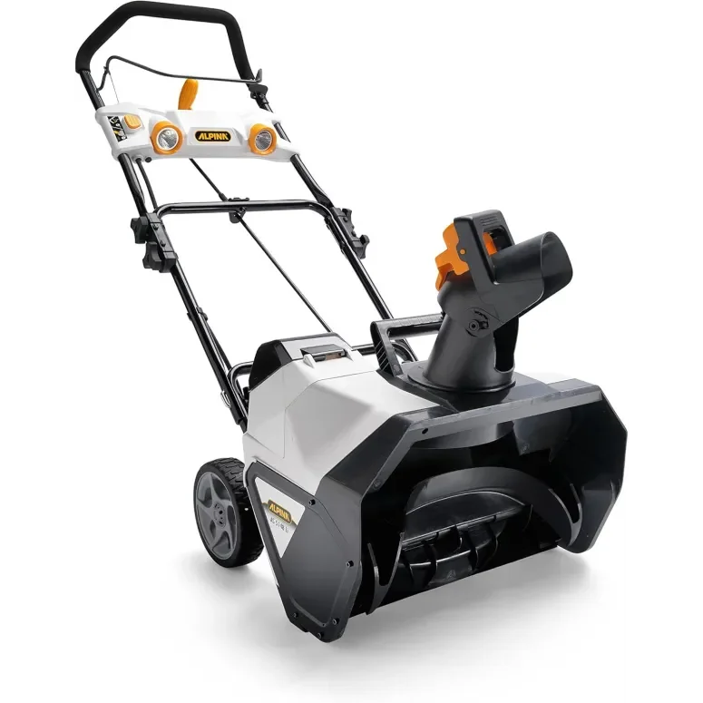 Снегоуборщик аккумуляторный Alpina AS 5148 Li / 48В / 51см ширина / 30см высота / LED-фары / Черный-Серый, фото №3 Снегоуборщик аккумуляторный Alpina AS 5148 Li / 48В / 51см ширина / 30см высота / LED-фары / Черный-Серый, фото №3