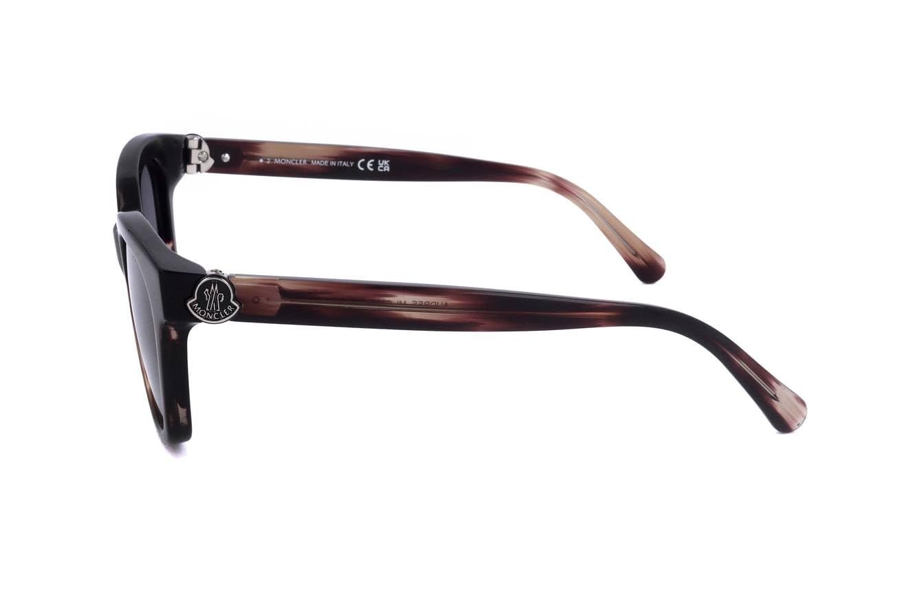 Солнцезащитные очки Moncler ML0266 Brown Horn 50/18/140, фото №3