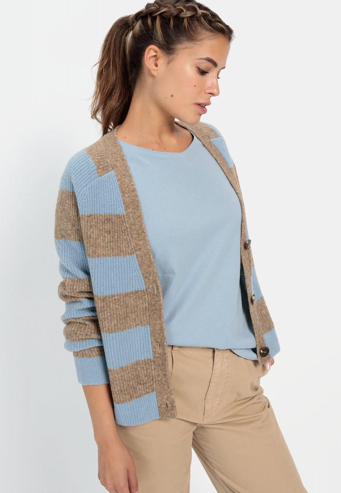 Женский свитшот camel active с круглым вырезом из чистого хлопка, фото №5