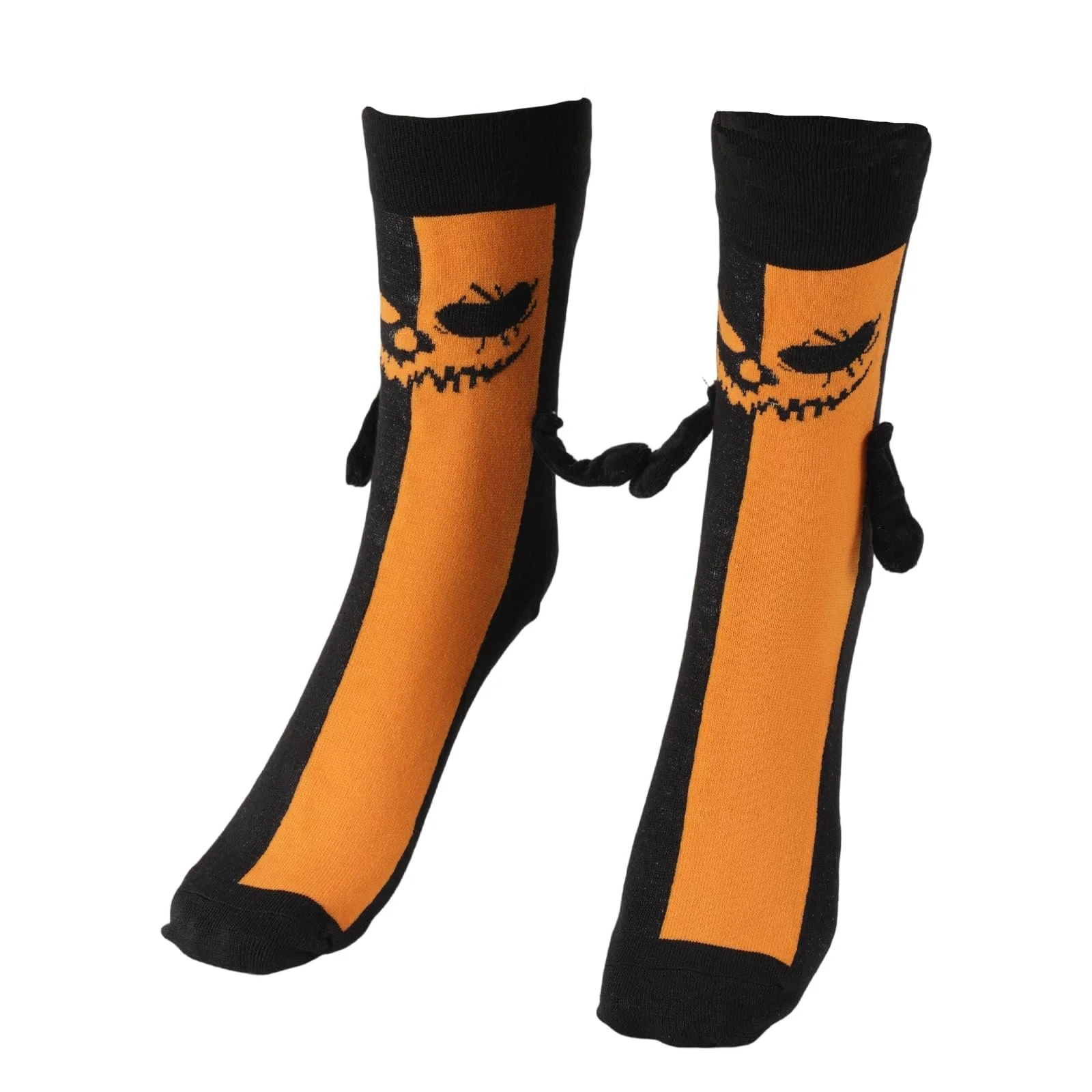 Комплект шкарпеток на Хелловін (2 пари) Magnetic Pumpkin Face, Hand in Hand, фото №1