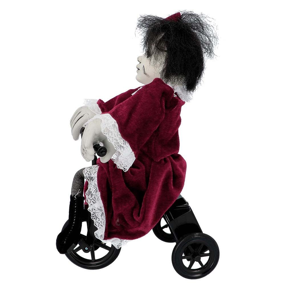 Кукла Boland Mathilde Размер 35 x 21 см Интерактивная Ужасная на велосипеде Звуки и движение, фото №4 Кукла Boland Mathilde Размер 35 x 21 см Интерактивная Ужасная на велосипеде Звуки и движение, фото №4