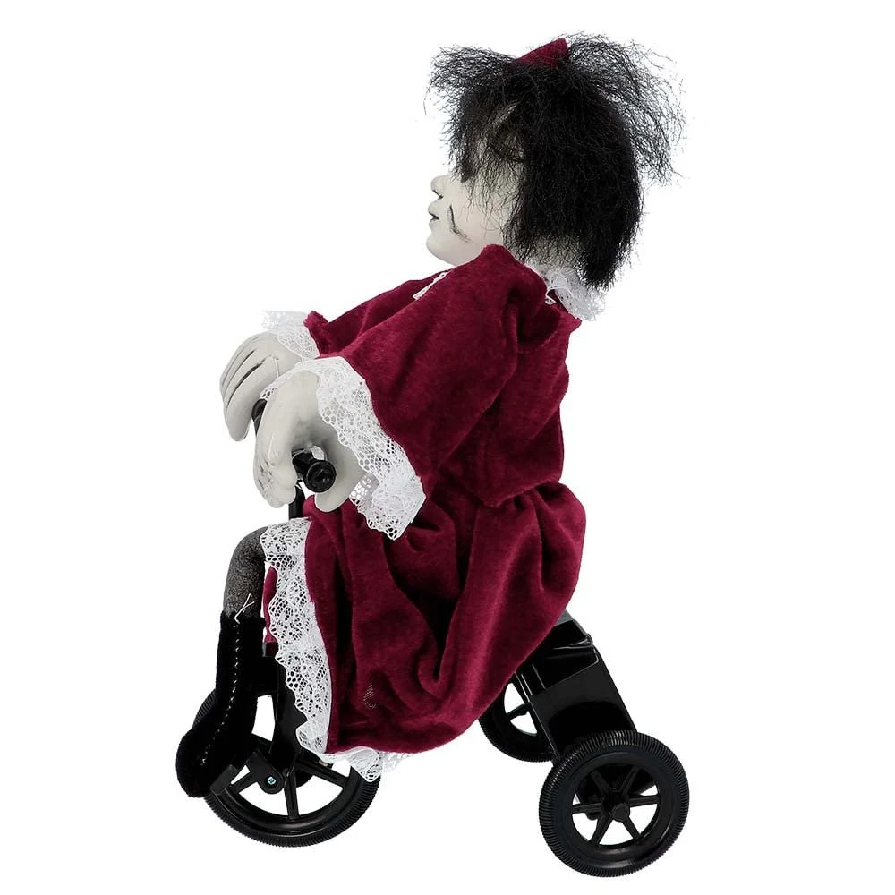 Кукла Boland Mathilde Размер 35 x 21 см Интерактивная Ужасная на велосипеде Звуки и движение, фото №4 Кукла Boland Mathilde Размер 35 x 21 см Интерактивная Ужасная на велосипеде Звуки и движение, фото №4