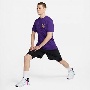 Футболка Nike Court Purple M synthetic.ua - Фото 1