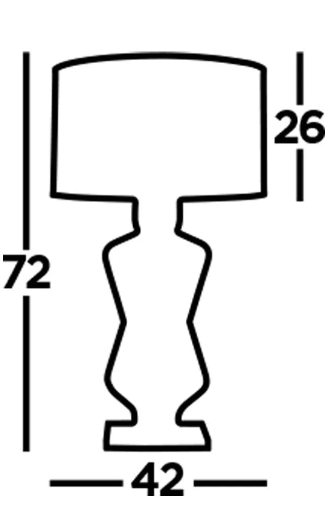 Настольная лампа Металлическая Мраморная Черная/Золотая, фото №4