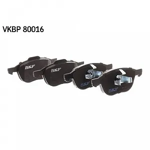 Комплект тормозных колодок, дисковый тормоз SKF VKBP 80016 для FORD MAZDA RENAULT VOLVO synthetic.ua - Фото 1